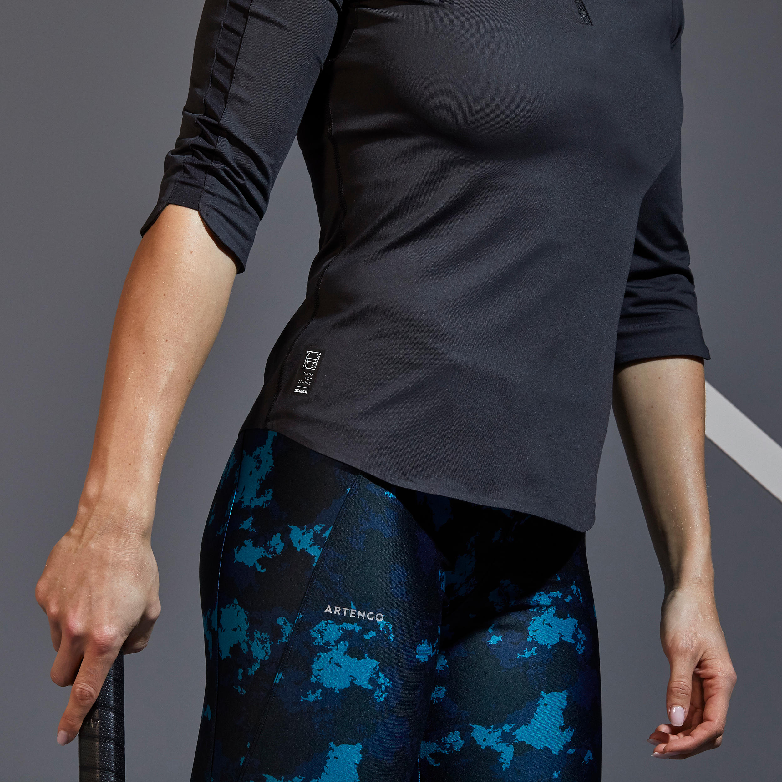 LEG TH 900 Women's Tennis Leggings - Camo 8/13