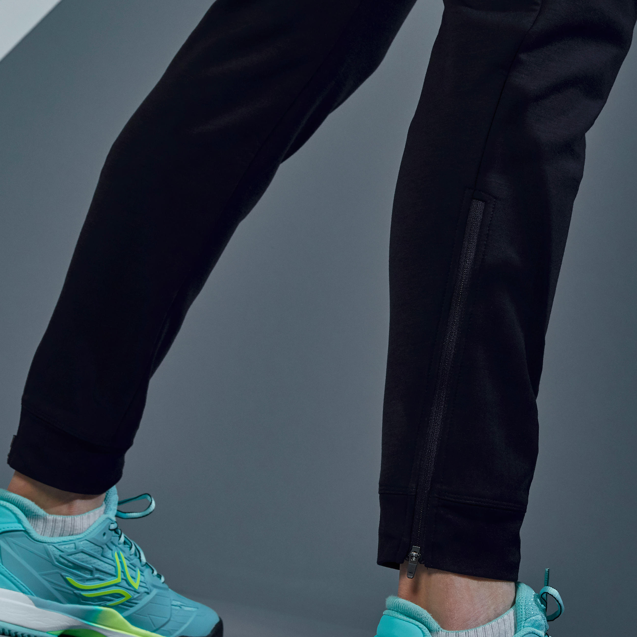 Pantalón de tenis mujer dry Artengo TH 900 negro 6/7