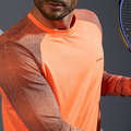 Tempo Frio Badminton - CAMISOLA TTS500 TH LARANJA ARTENGO - Roupa de Badminton