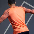 Tempo Frio Badminton - CAMISOLA TTS500 TH LARANJA ARTENGO - Roupa de Badminton