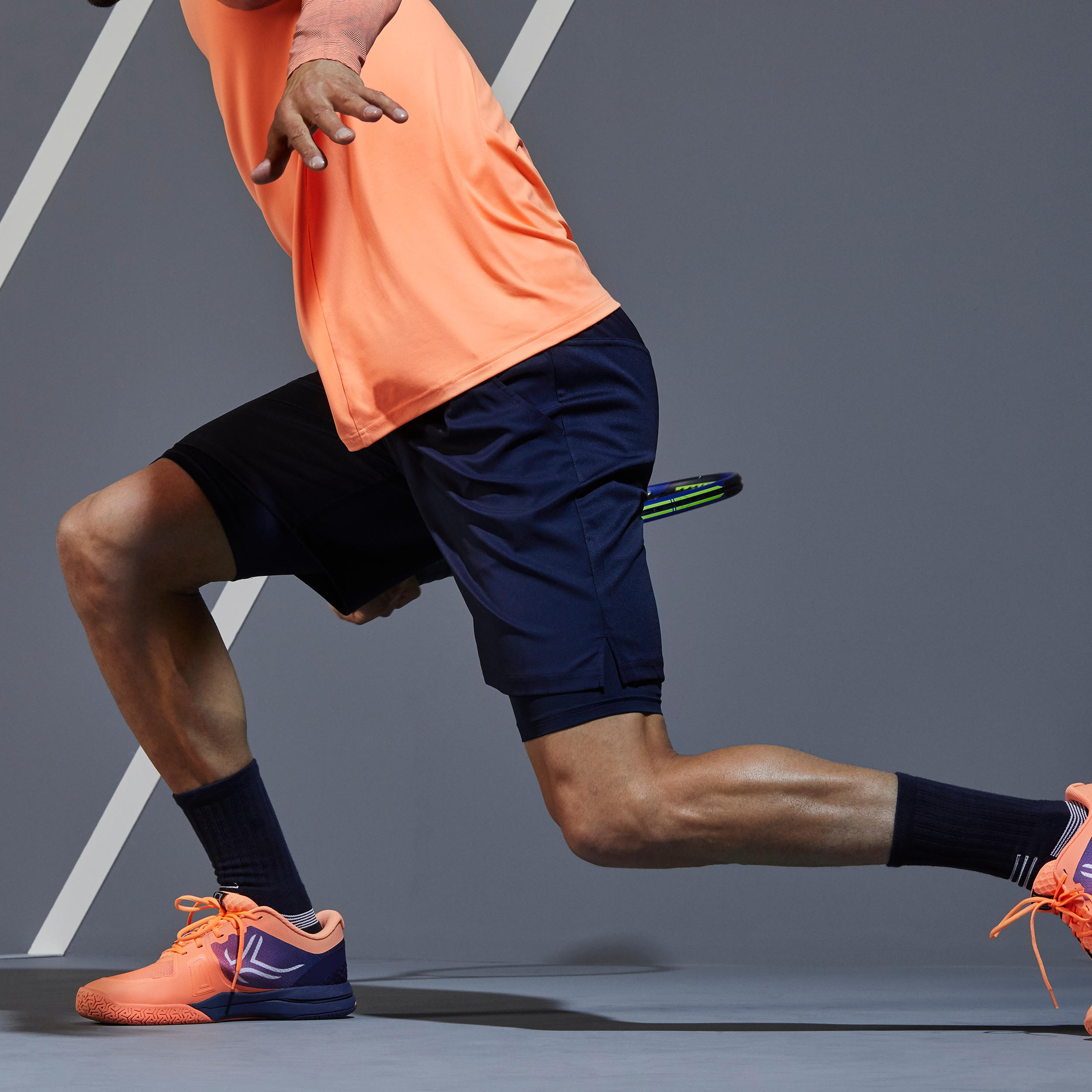TSH500 Shorts - Navy 4/11