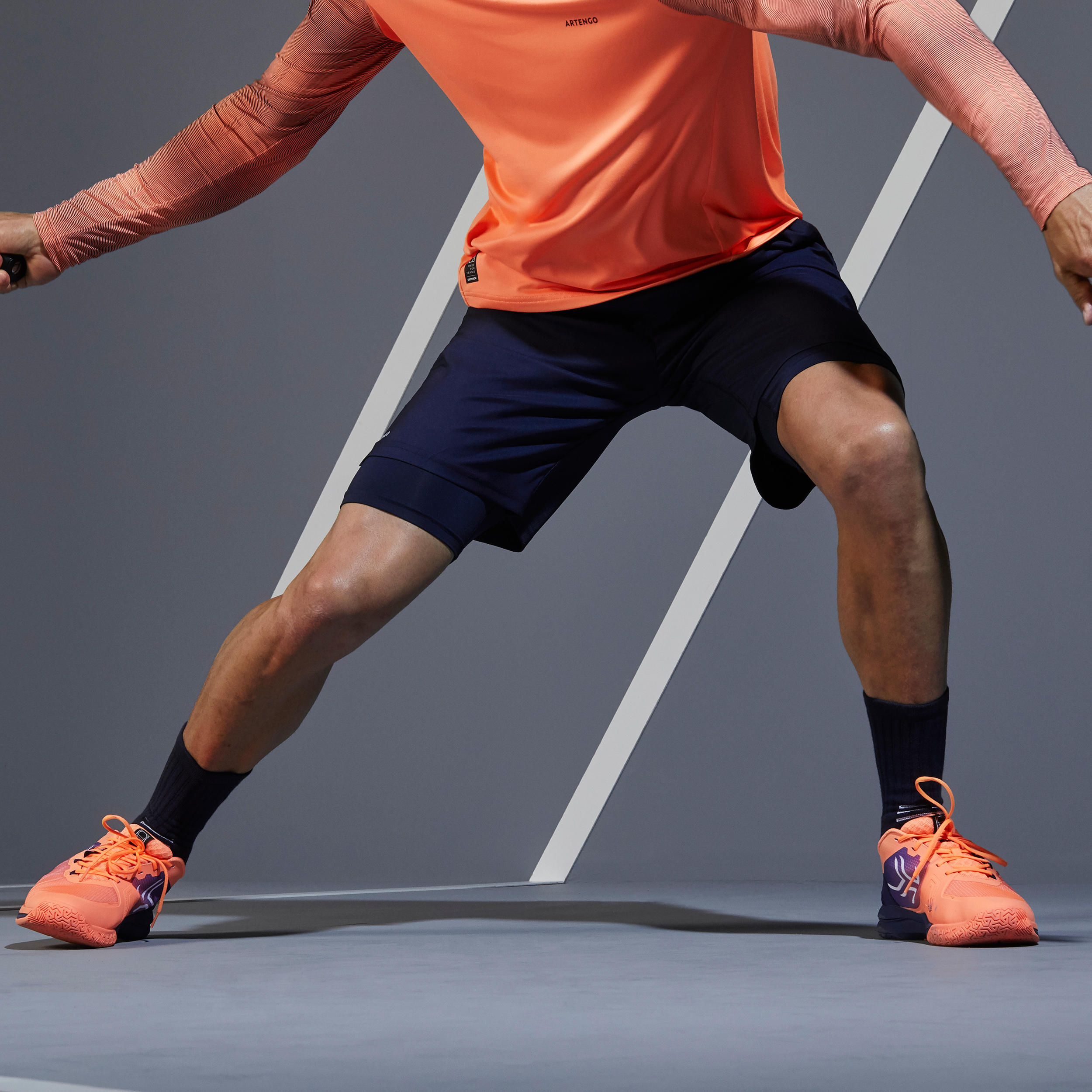 TSH500 Shorts - Navy 3/11