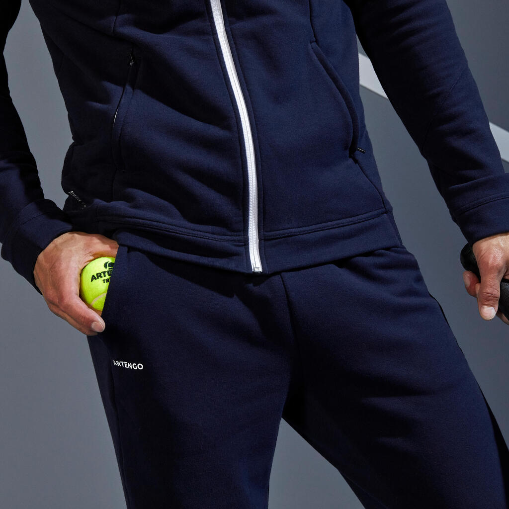 Vīriešu tenisa bikses “Thermic TPA 500”, tumši zilas