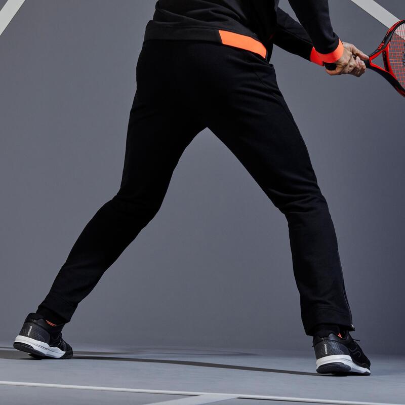 Pantalón de tenis hombre Artengo TPA500 TH negro