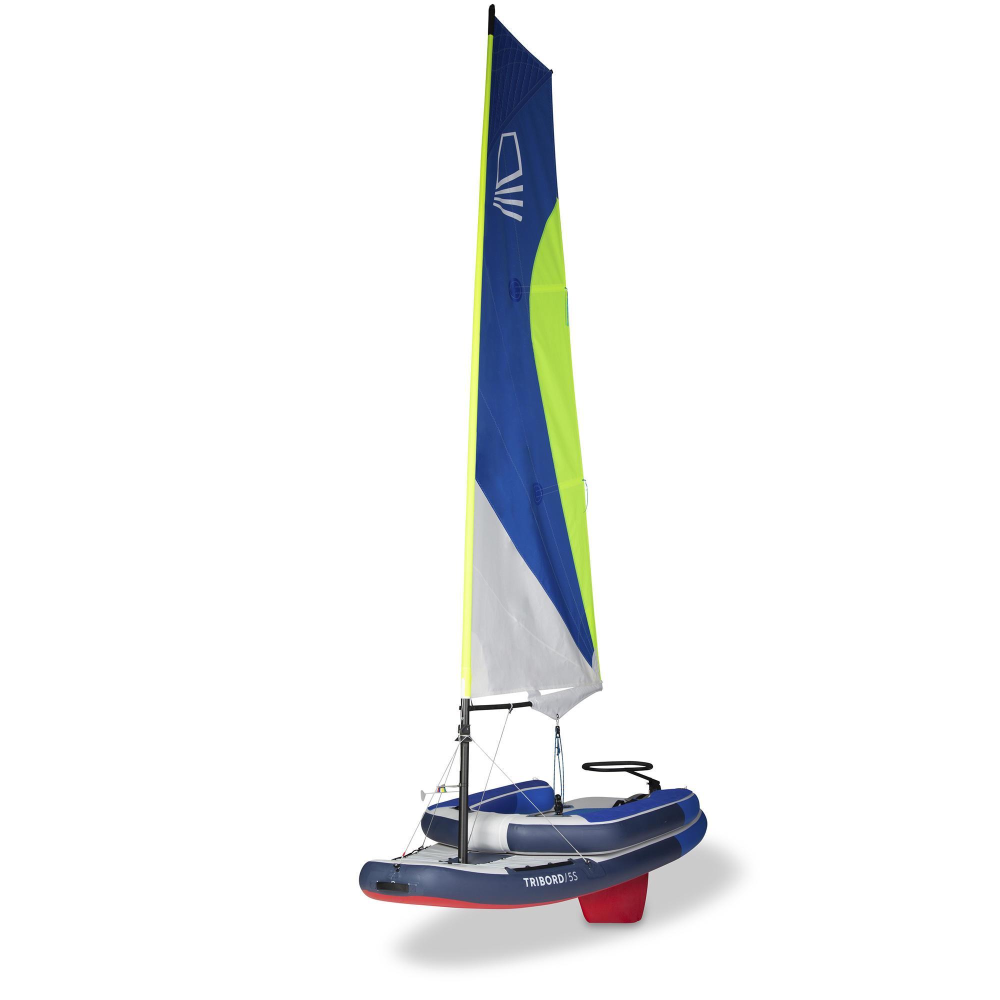Tribord 5S Inflatable Dinghy Sailing 