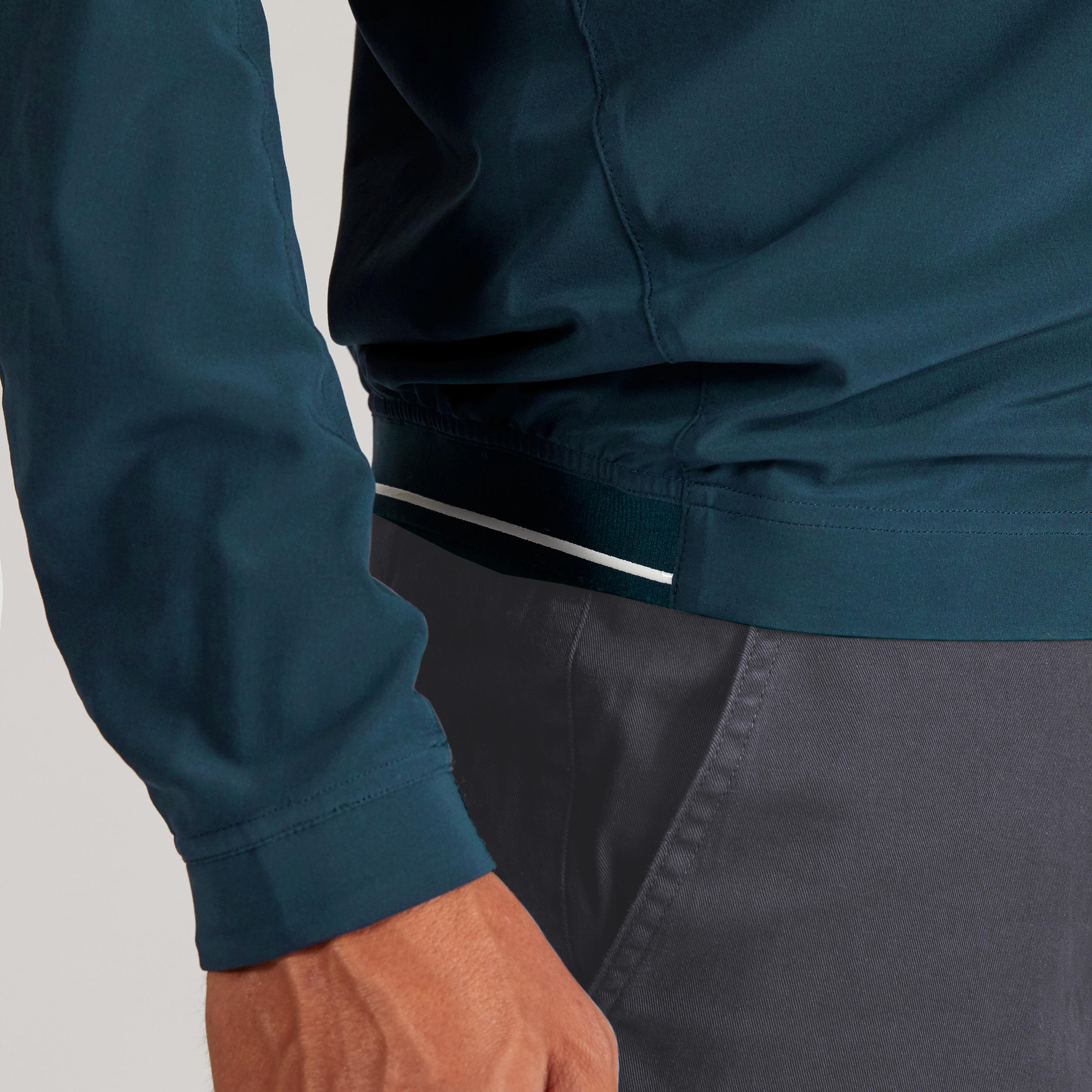 Men's Golf Water Repellent Windbreaker - Petrol Green 3/11