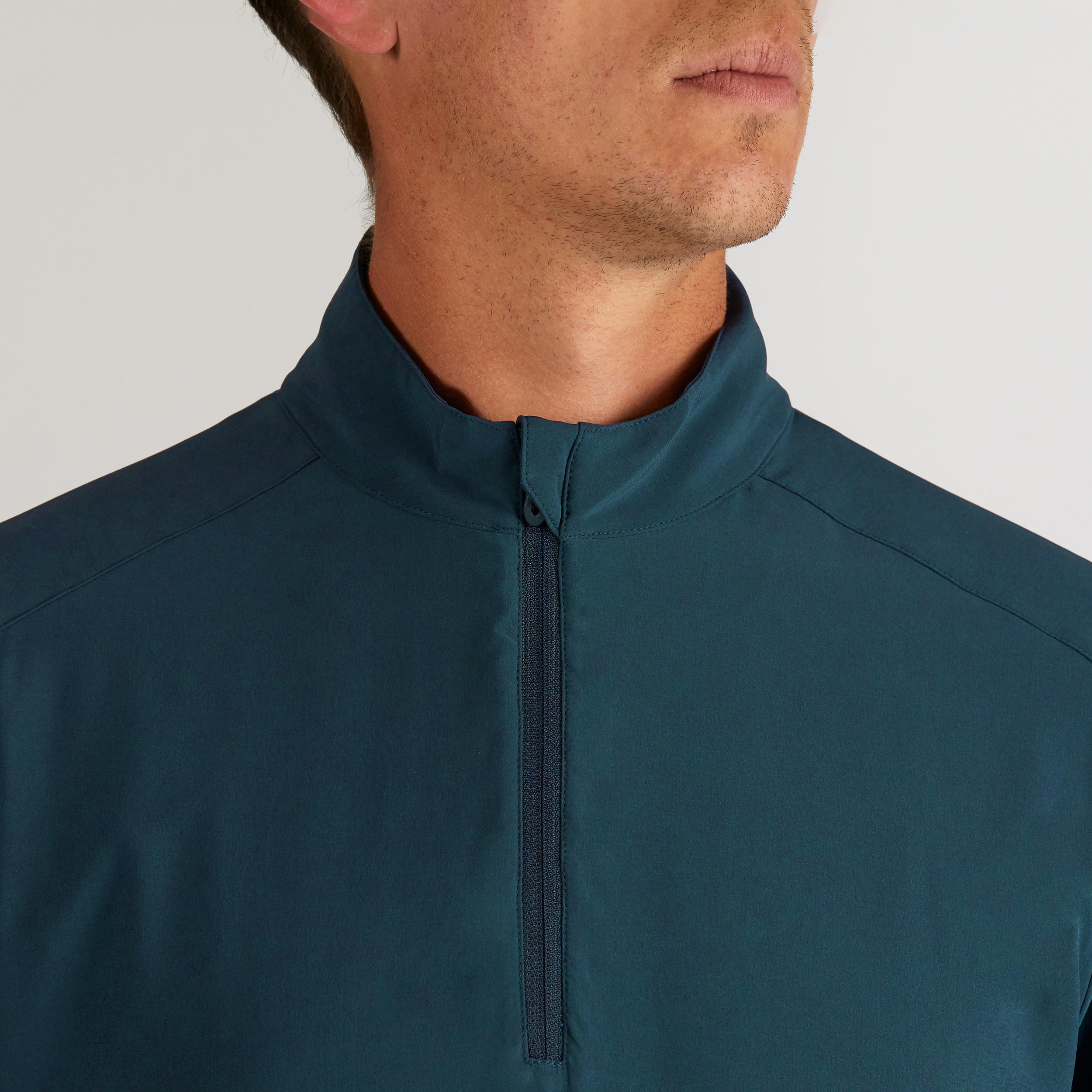 Men's Golf Water Repellent Windbreaker - Petrol Green 2/11