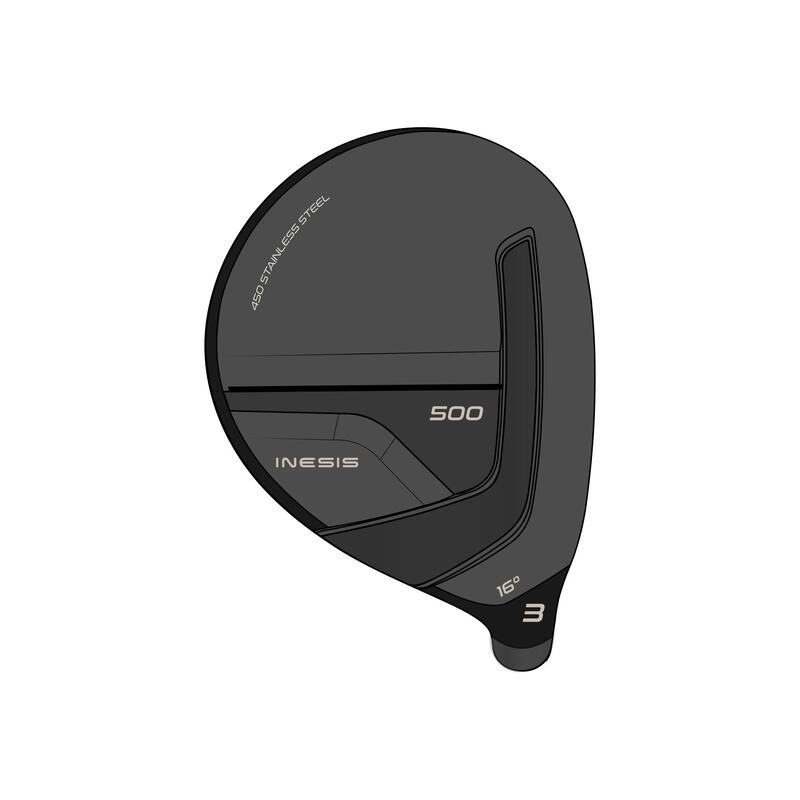 Crosă lemn 3 Golf INESIS 500 Mărimea 1 și Viteză mare Dreptaci
