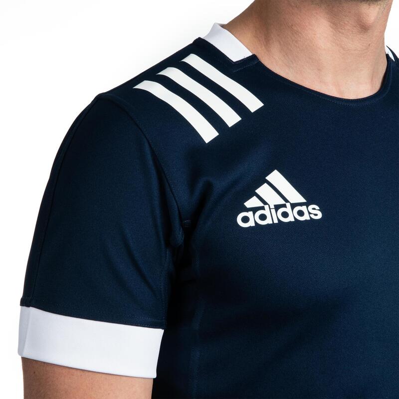 Camiseta de Rugby Adidas 3S Adulto Azul