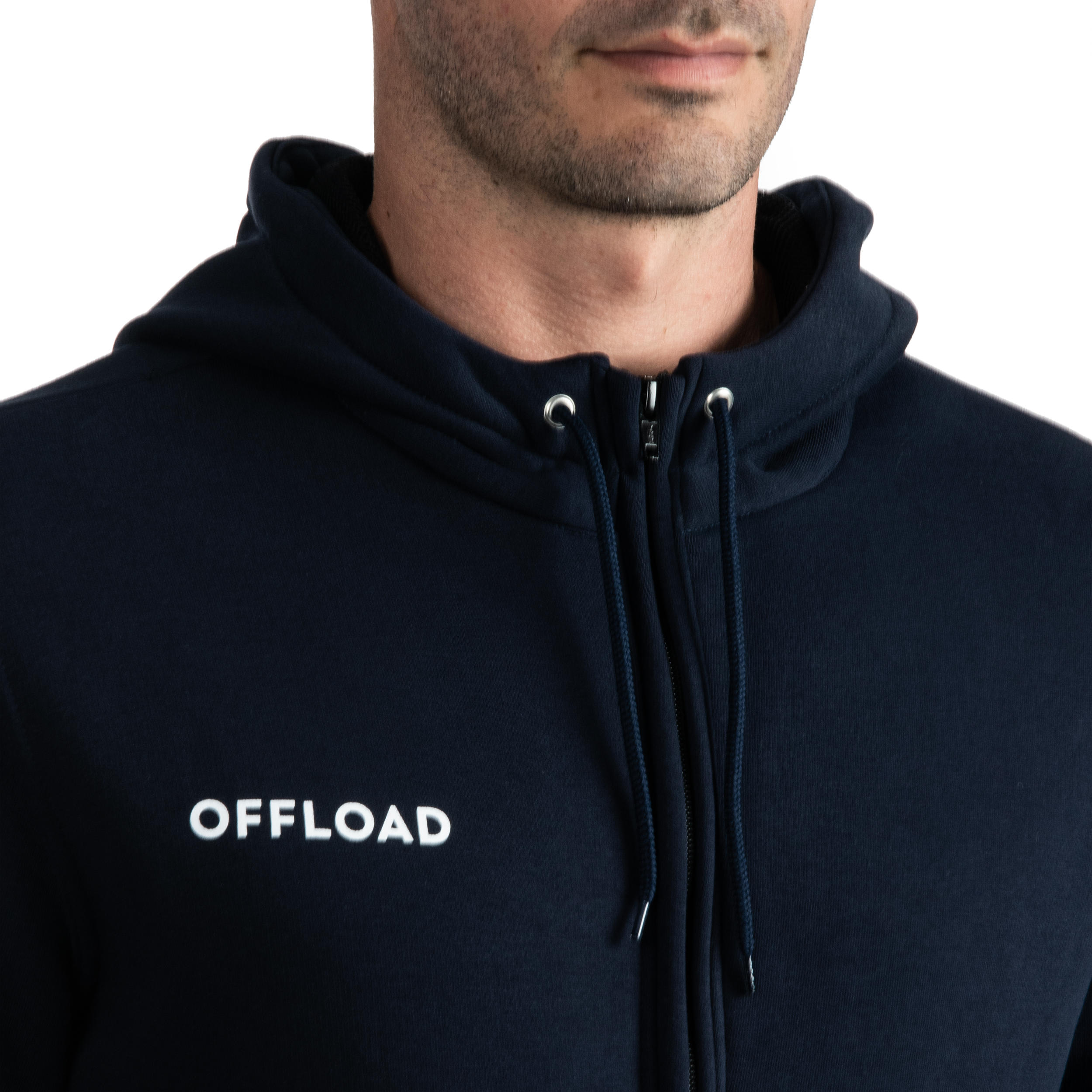 Men's Training Fleece Jacket 500 7/8