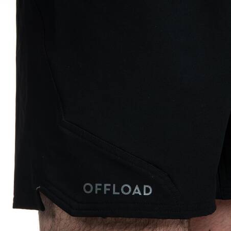 Men's Rugby Shorts R500 - Black