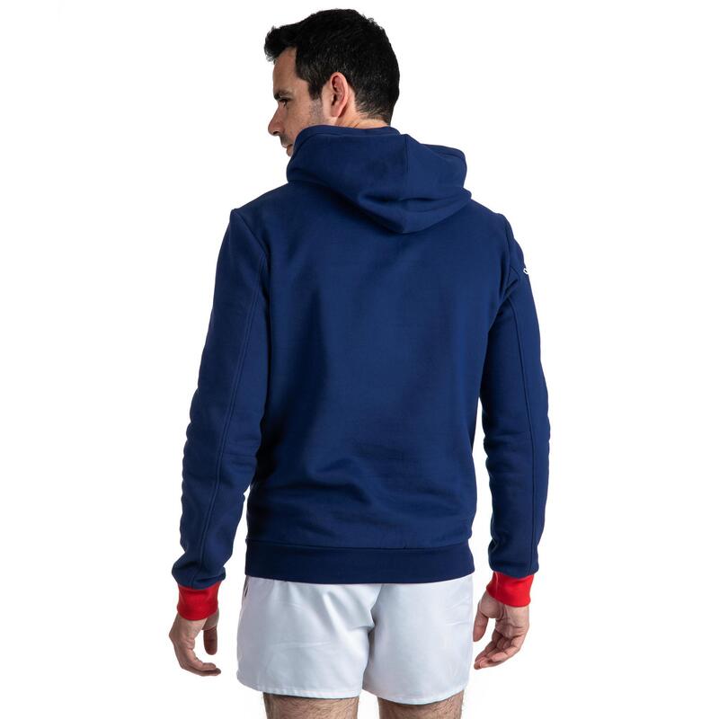 capucha (hoodie) hincha Francia 2019 hombre azul Decathlon