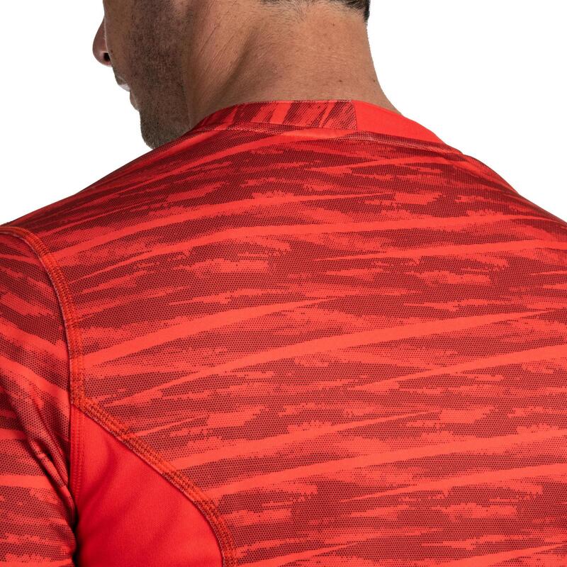 Camiseta Rugby Reversible Offload R500 hombre rojo