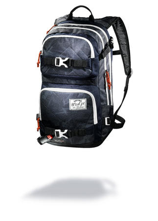 Wed'ze Reverse Freestyle 500 snowboarding ski backpack - Blue