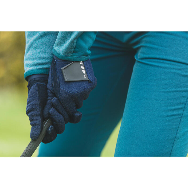 Dámské golfové rukavice do chladného počasí CW tmavě modré 1 pár