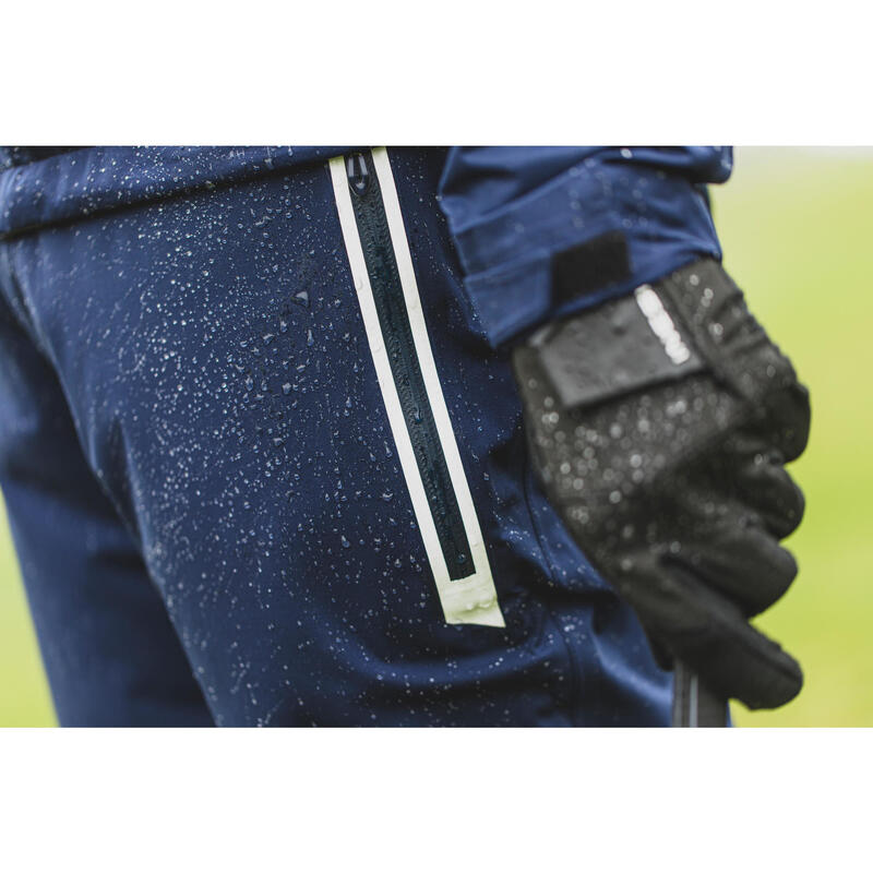 Jachetă Impermeabilă Golf RW500 Negru Bărbați 