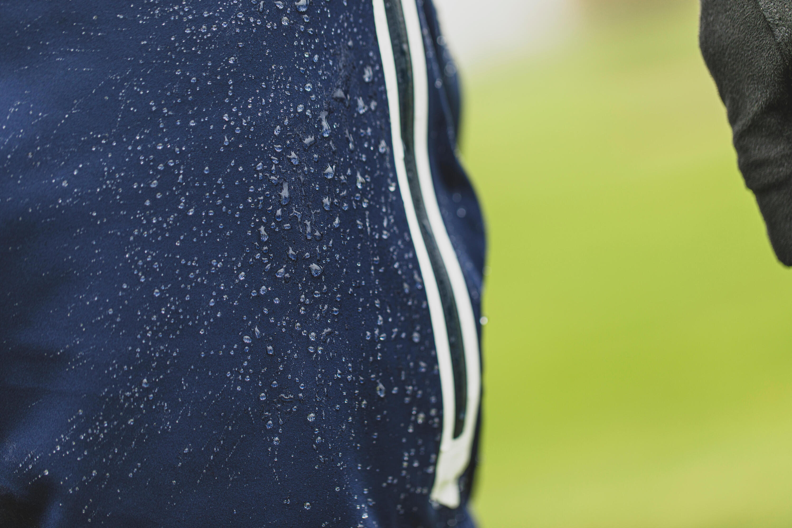 Regenjack voor golf heren RW500 marineblauw 9/11