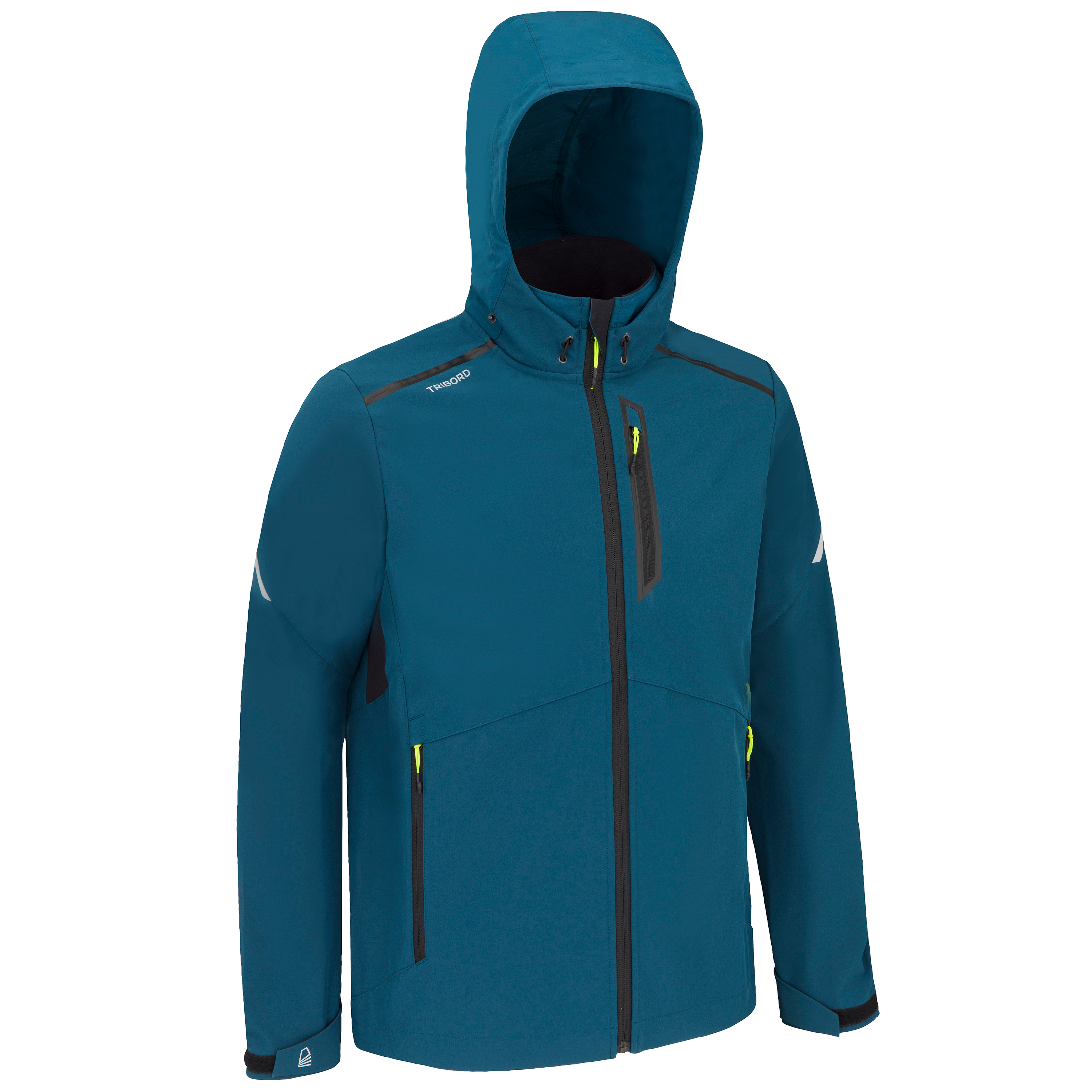 Veste softshell coupe vent Sailing 900 Homme Pétrole