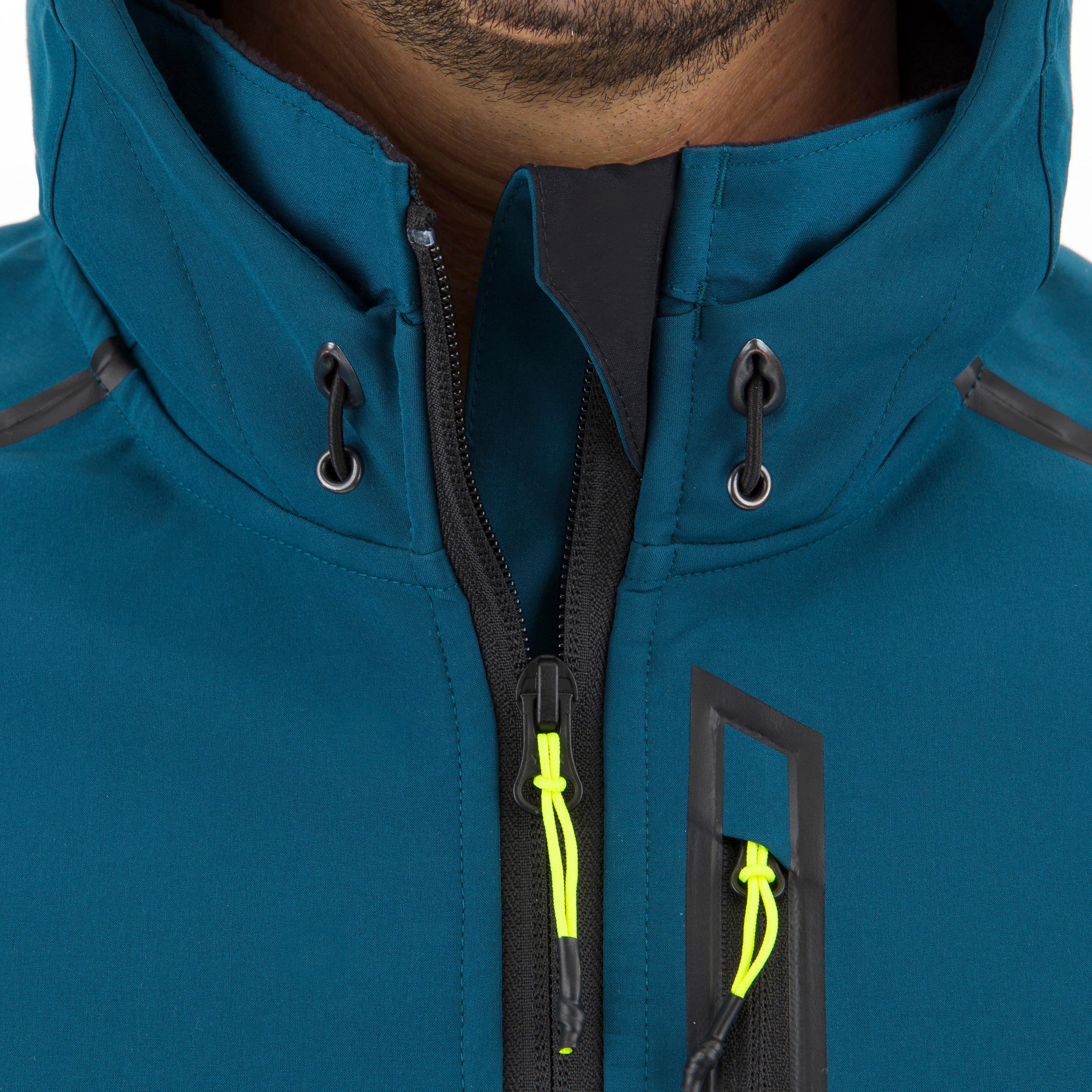 Men’s Sailing windproof Softshell jacket 500 petrol 4/12