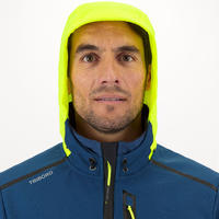 Softshell homme de régate bleu/jaune