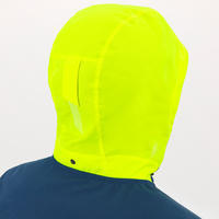 Softshell homme de régate bleu/jaune