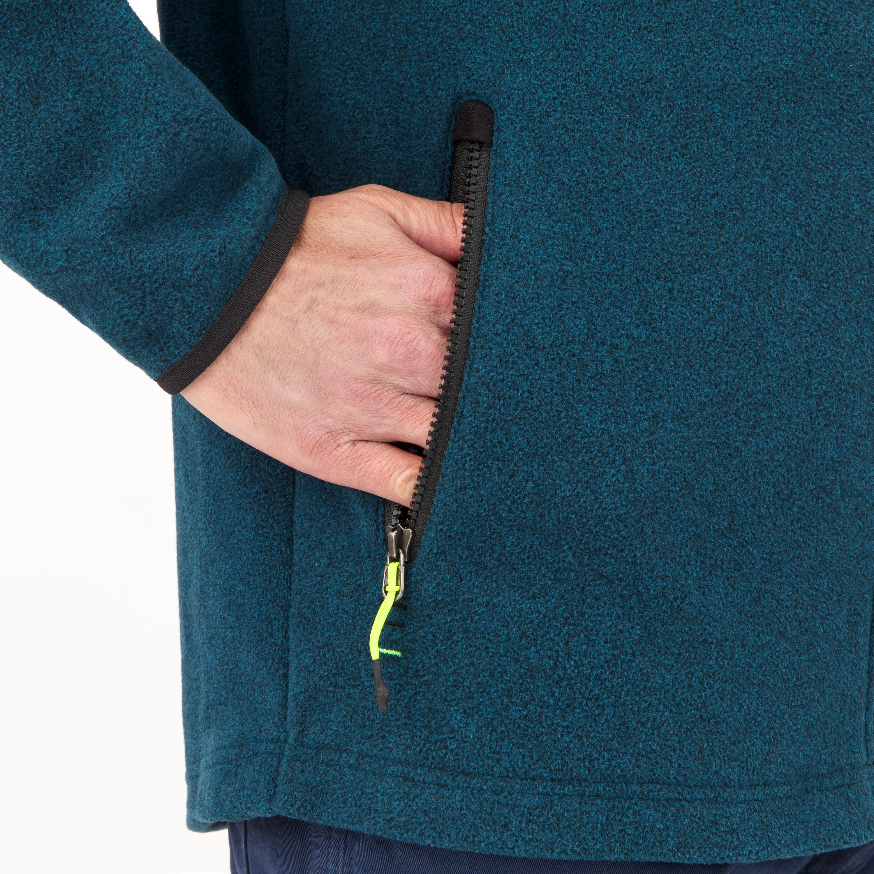 Sailing Men’s warm sailing fleece 100 -  Petrol 6/14