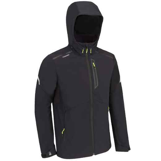 
      Men’s Sailing windproof Softshell jacket 900 - Black
  