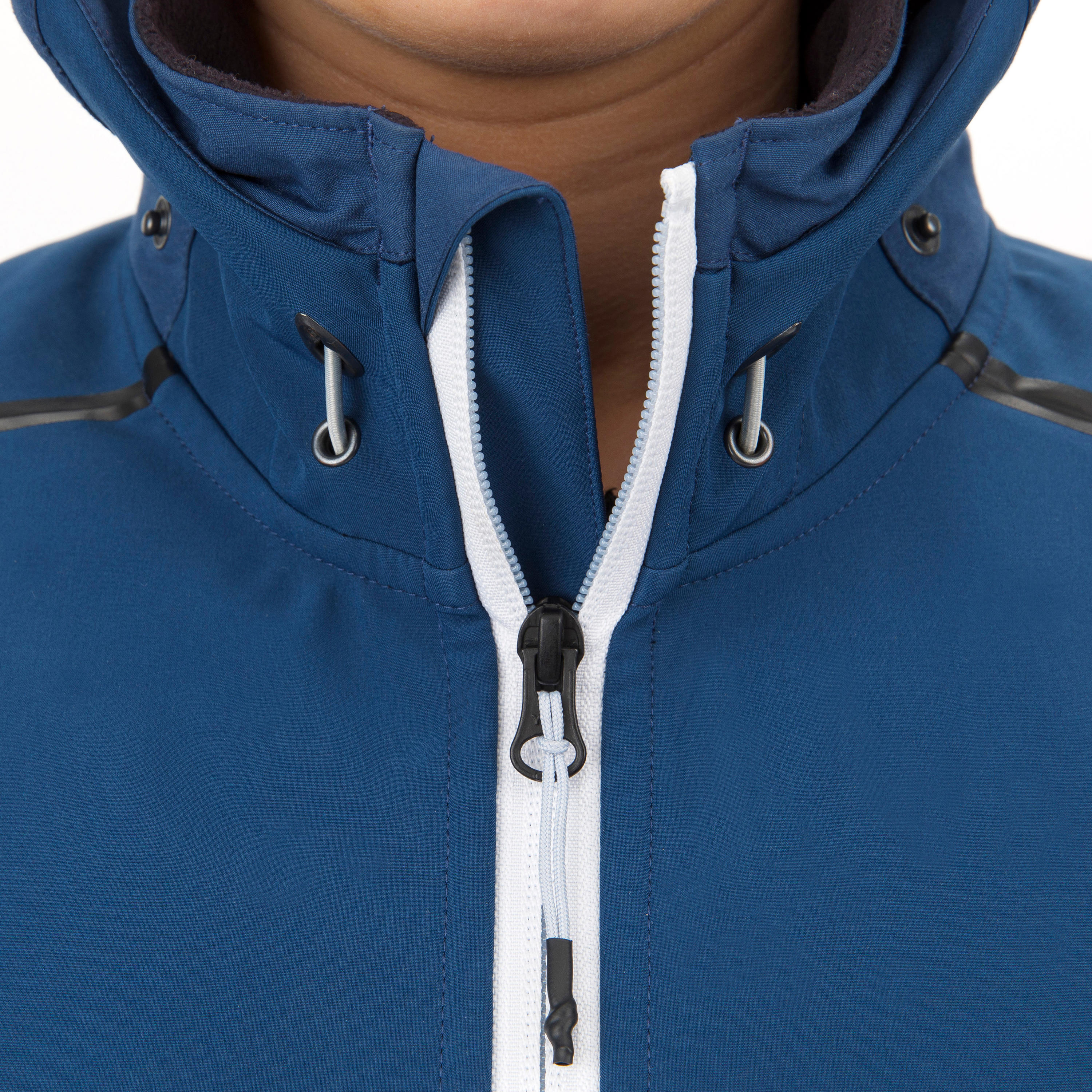 Women's yacht racing softshell Dark blue 7/17