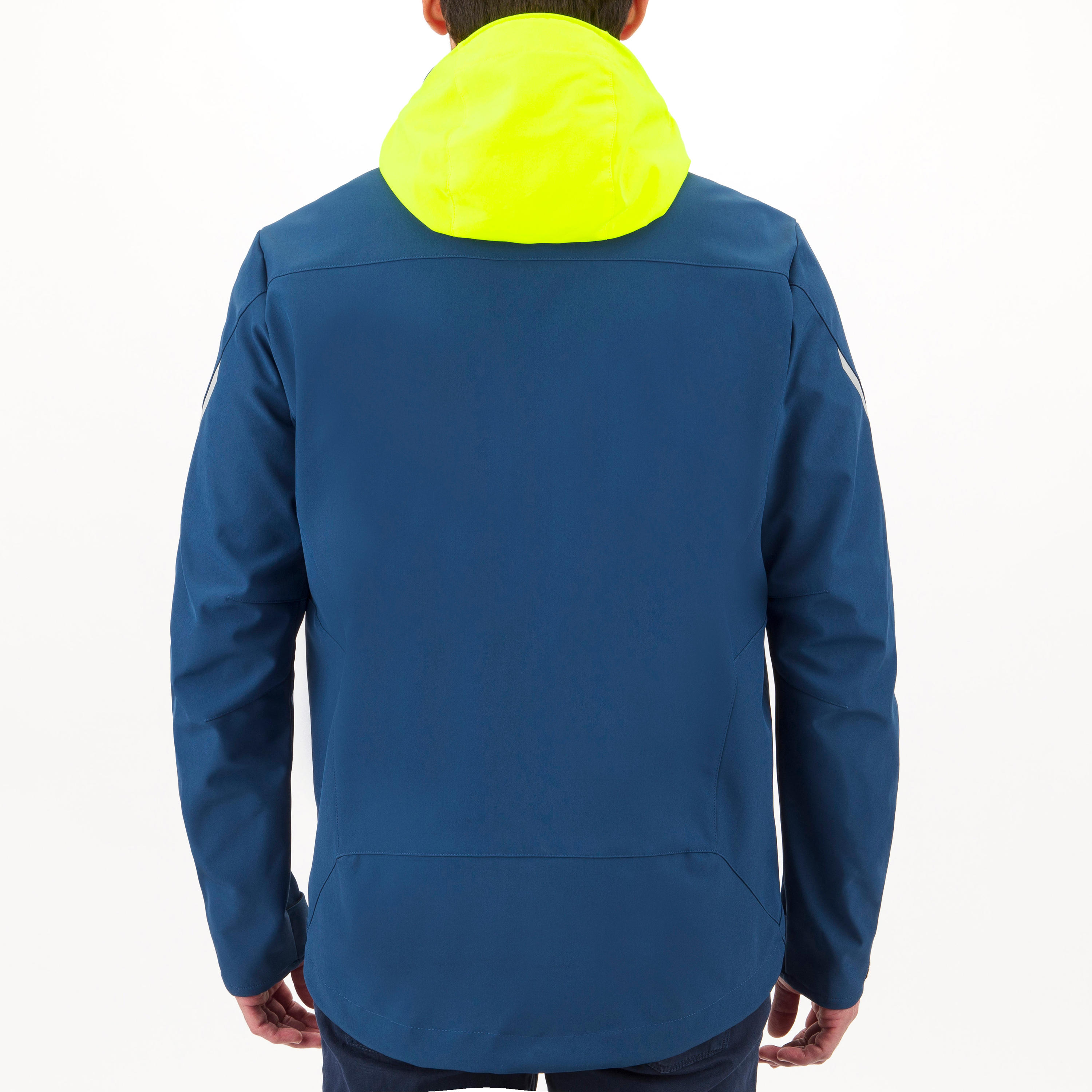 Men's Yacht Racing Softshell - Blue/Yellow 3/12