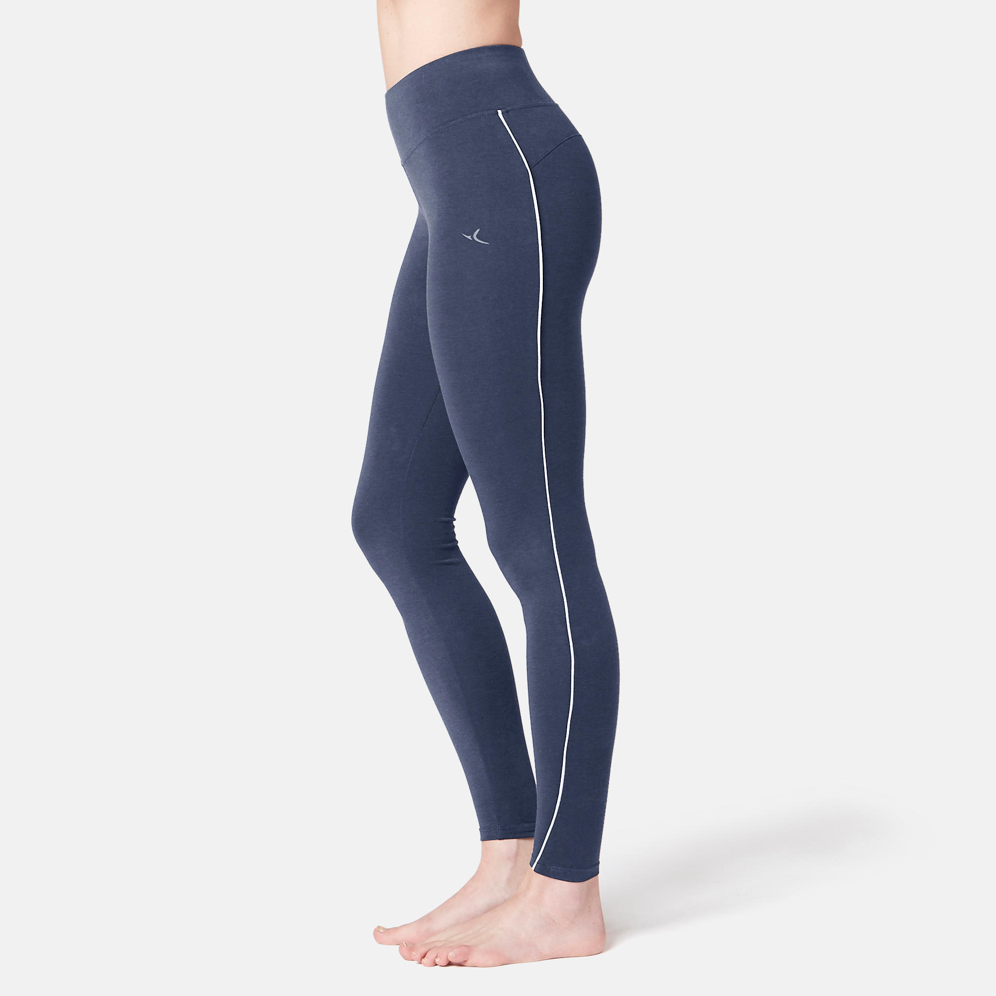 Women's Slim Fitness Leggings 510 - Blue/Pink 1/8
