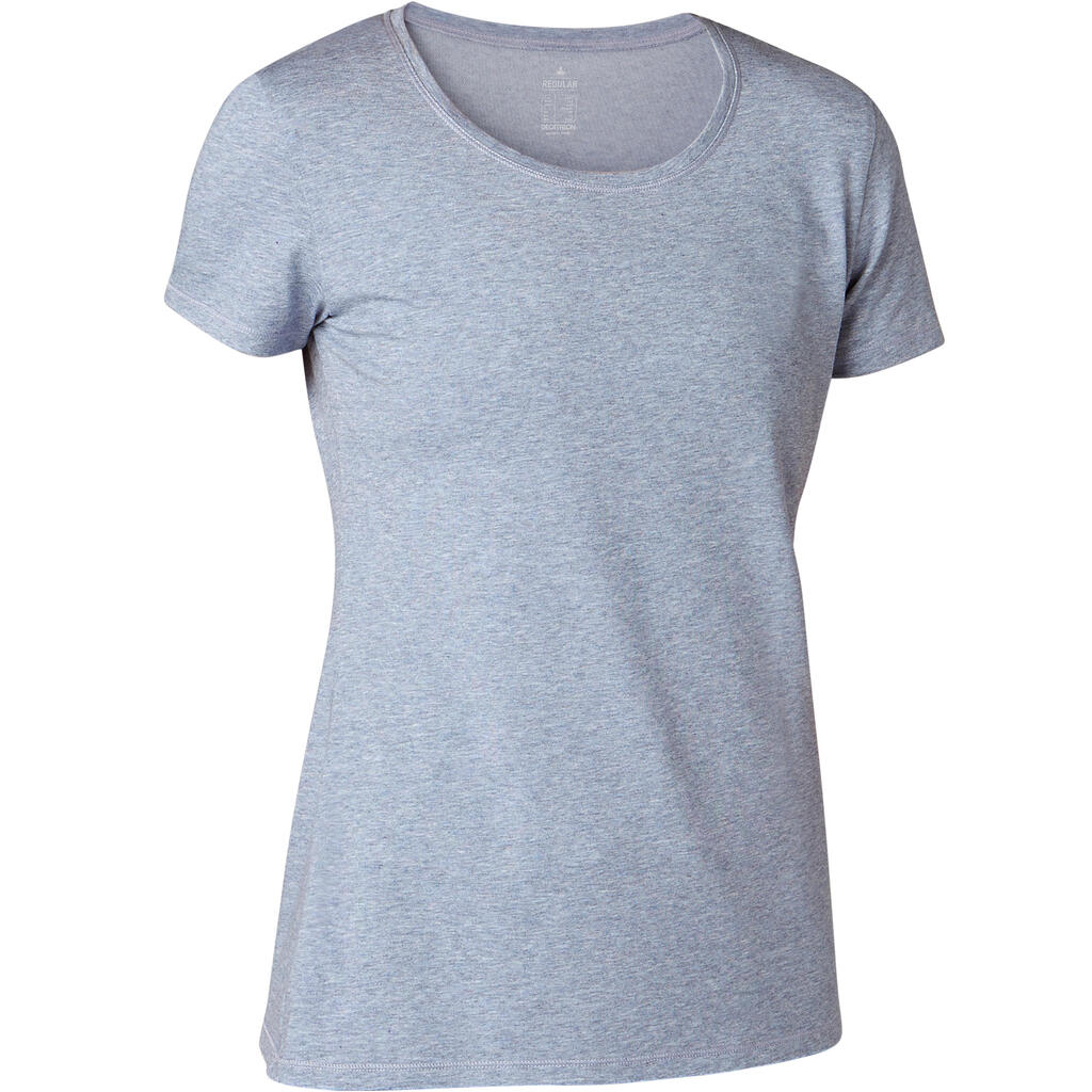 T-Shirt Damen Regular - 500 orange