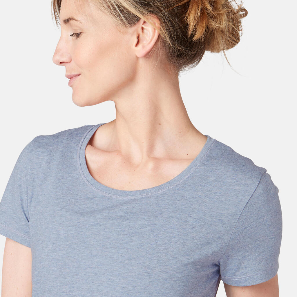 T-Shirt Damen Regular - 500 orange