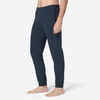 Men's Fitness Jogging Bottoms 100 - Blue/Black