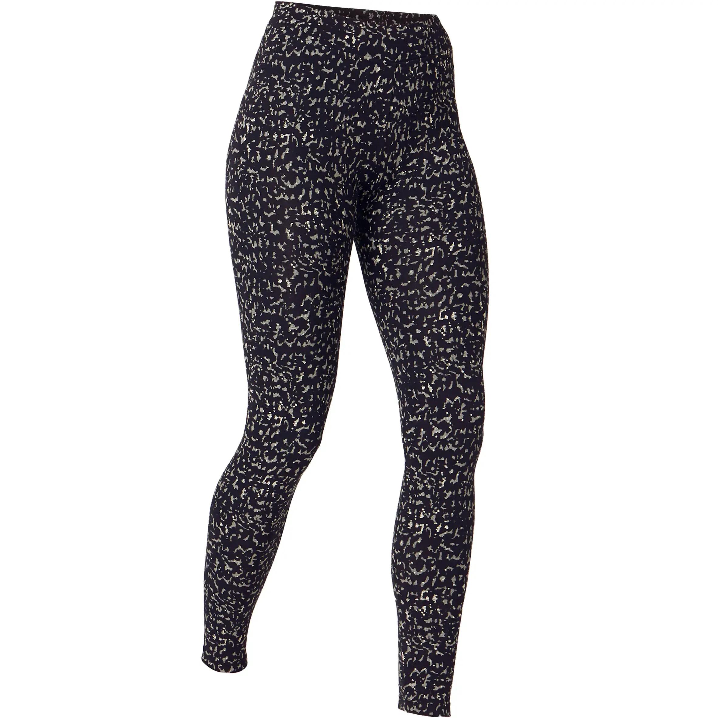 Women's stretchy cotton sports leggings, grey 7/7