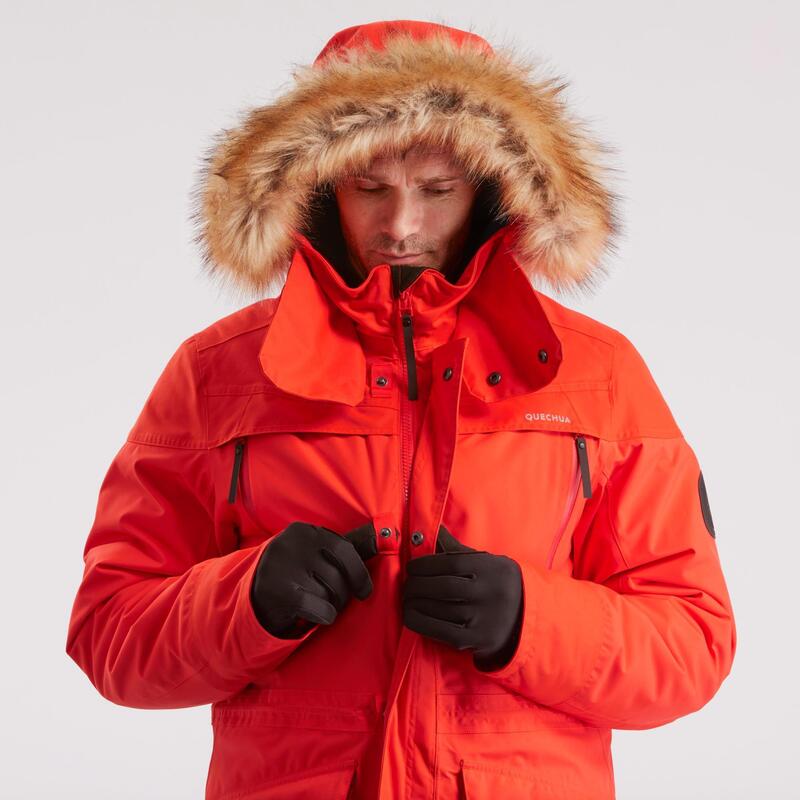 Waterdichte winterparka voor wandelen heren SH900 -20°C