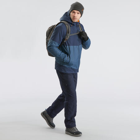 Men’s Snow Hiking Jacket SH100 X-Warm - Blue