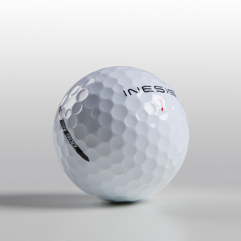 GOLF BALLS x12 - INESIS TOUR 900 WHITE