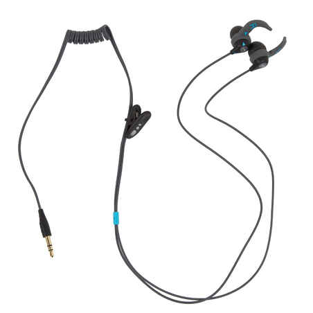 Set vodootpornih slušalica za plivanje za MP3 V3 čitač Nabaiji sive