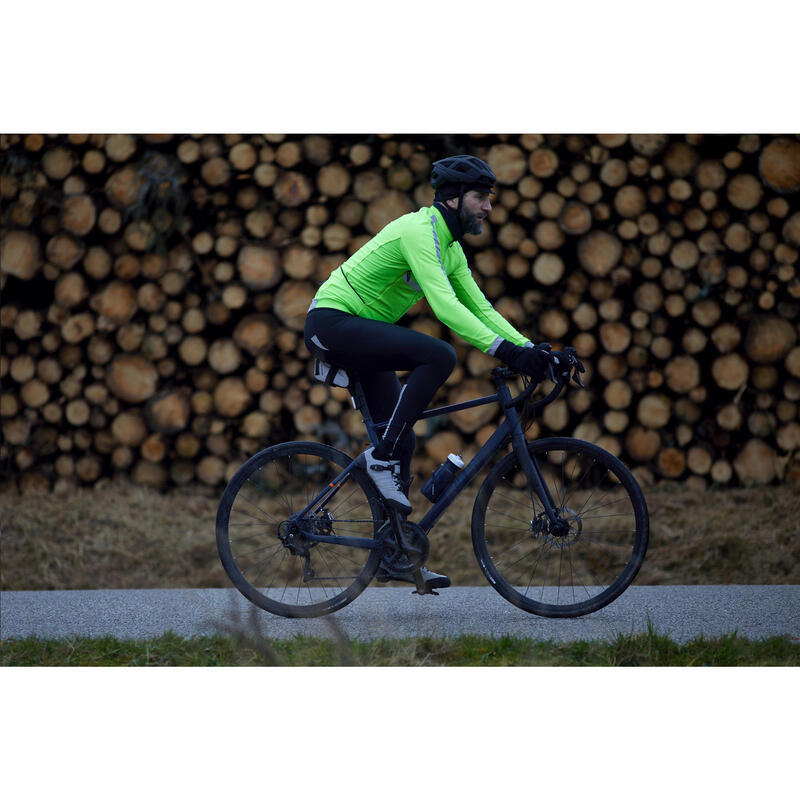 Fahrradschuhe Gravel und Rennrad mit Schnürung SPD GRVL 520 reflektierend