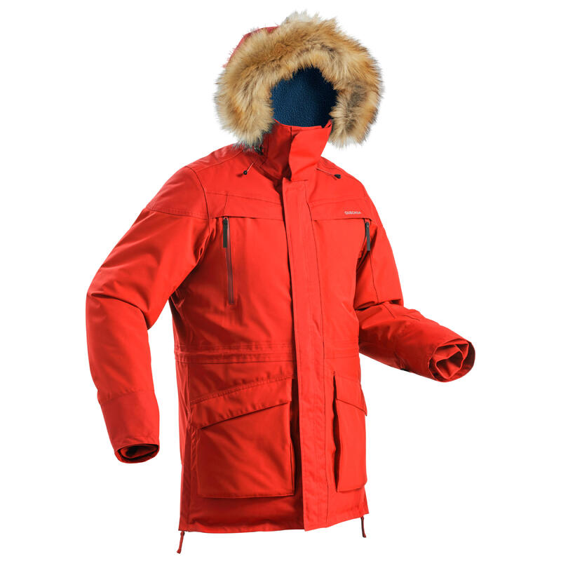 Waterdichte winterparka voor wandelen heren SH900 -20°C