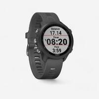 Montre connectée multisport gps cardio - GARMIN FORERUNNER 245 grise
