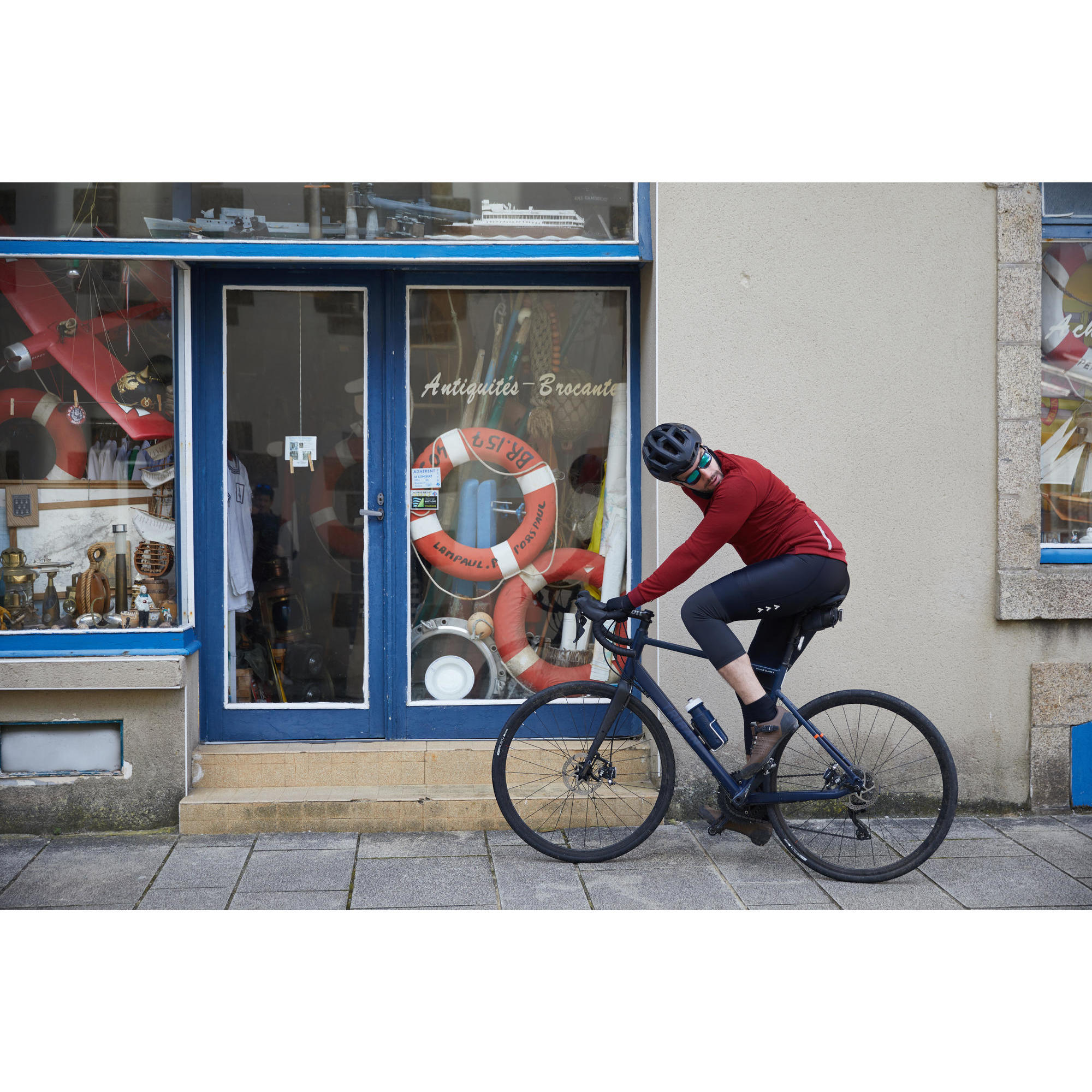 cycliste rembourré homme decathlon