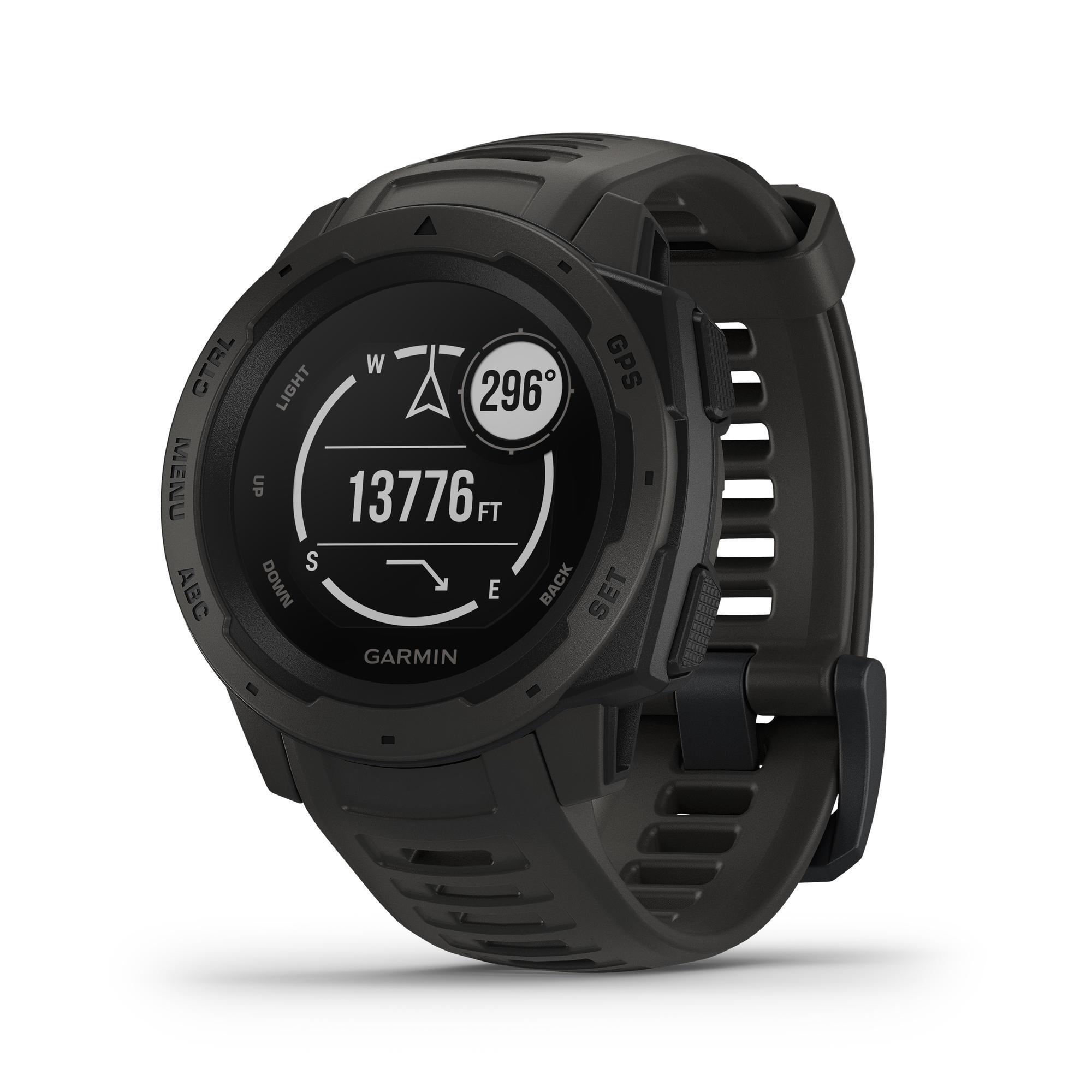 Montre connect e outdoor gps cardio GARMIN INSTINCT