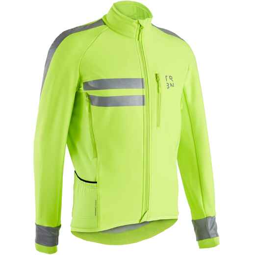 
      RC500 Hi-Vis Softshell Winter Cycling Jacket - Yellow
  