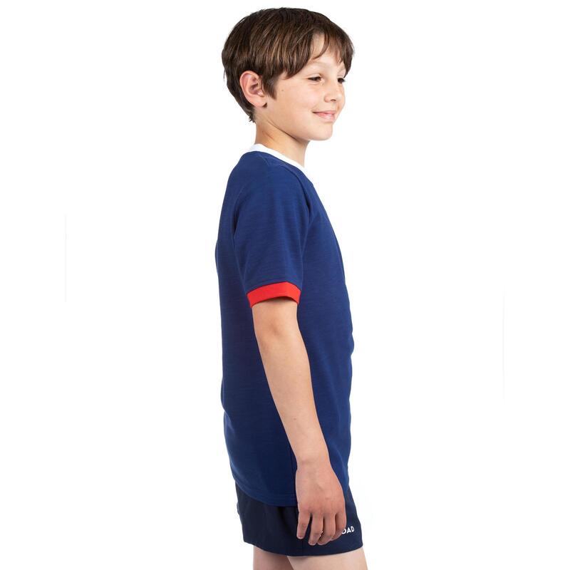 T-shirt do rugby dla kibiców Rugby 2019 Francja dla dzieci