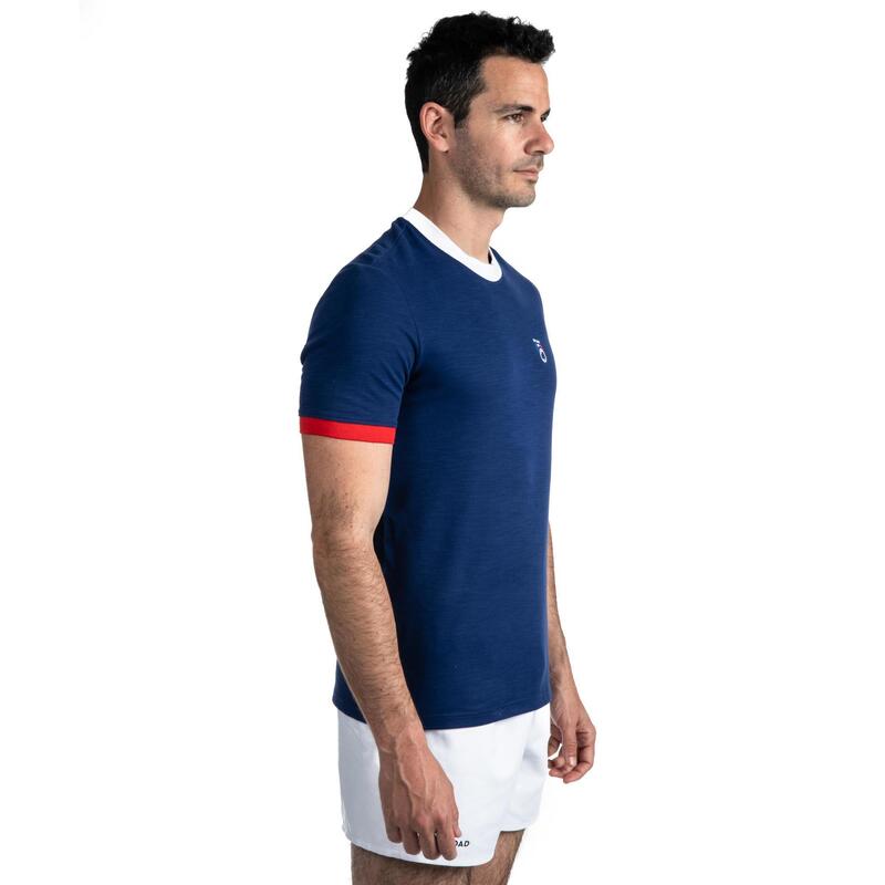 T-shirt rugby uomo FRANCIA blu