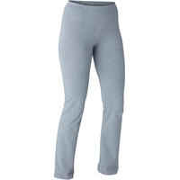 Women's Straight-Cut Fitness Leggings Fit+ 500 - Grey