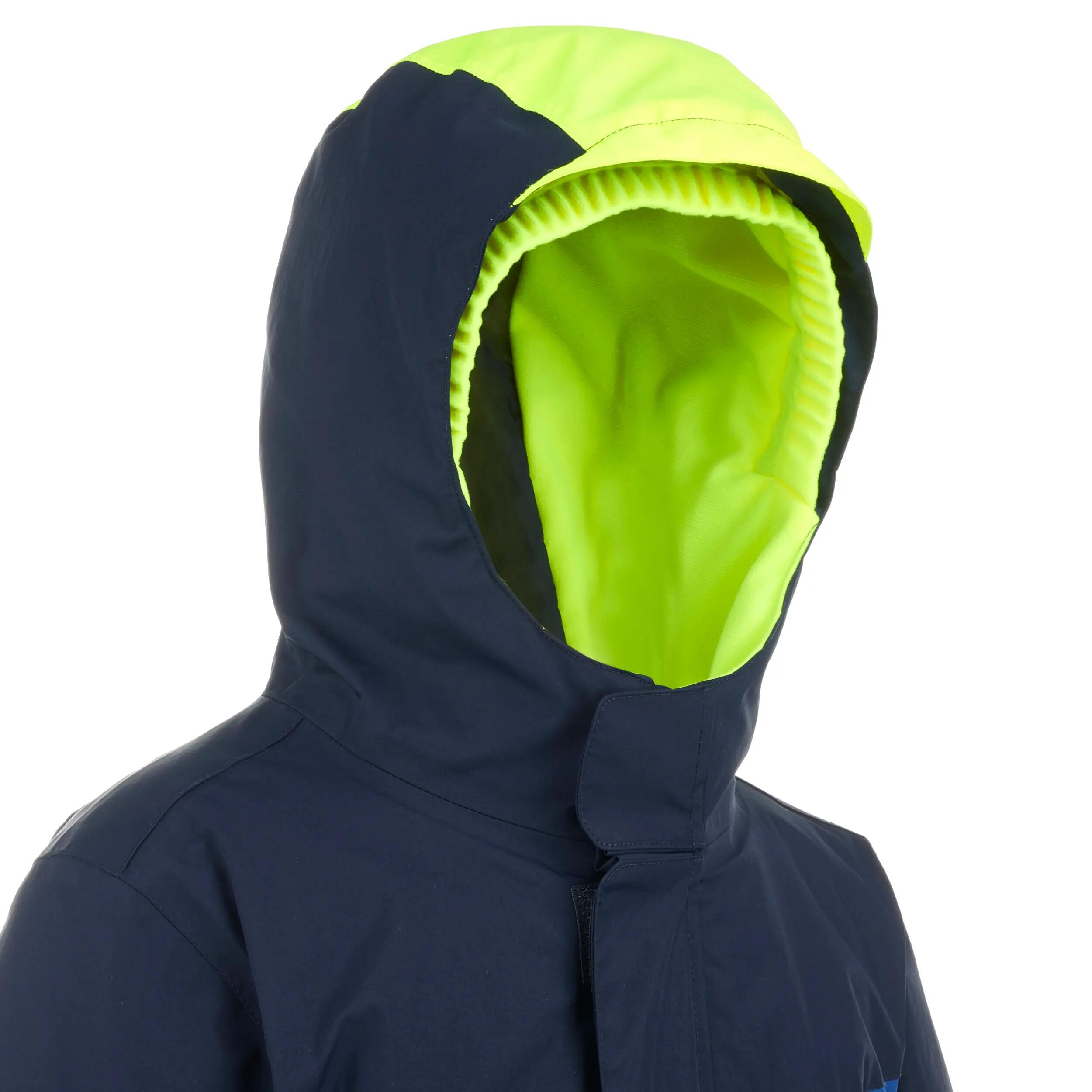 CHILDREN'S SKI JACKET PNF 500 - NAVY 6/14