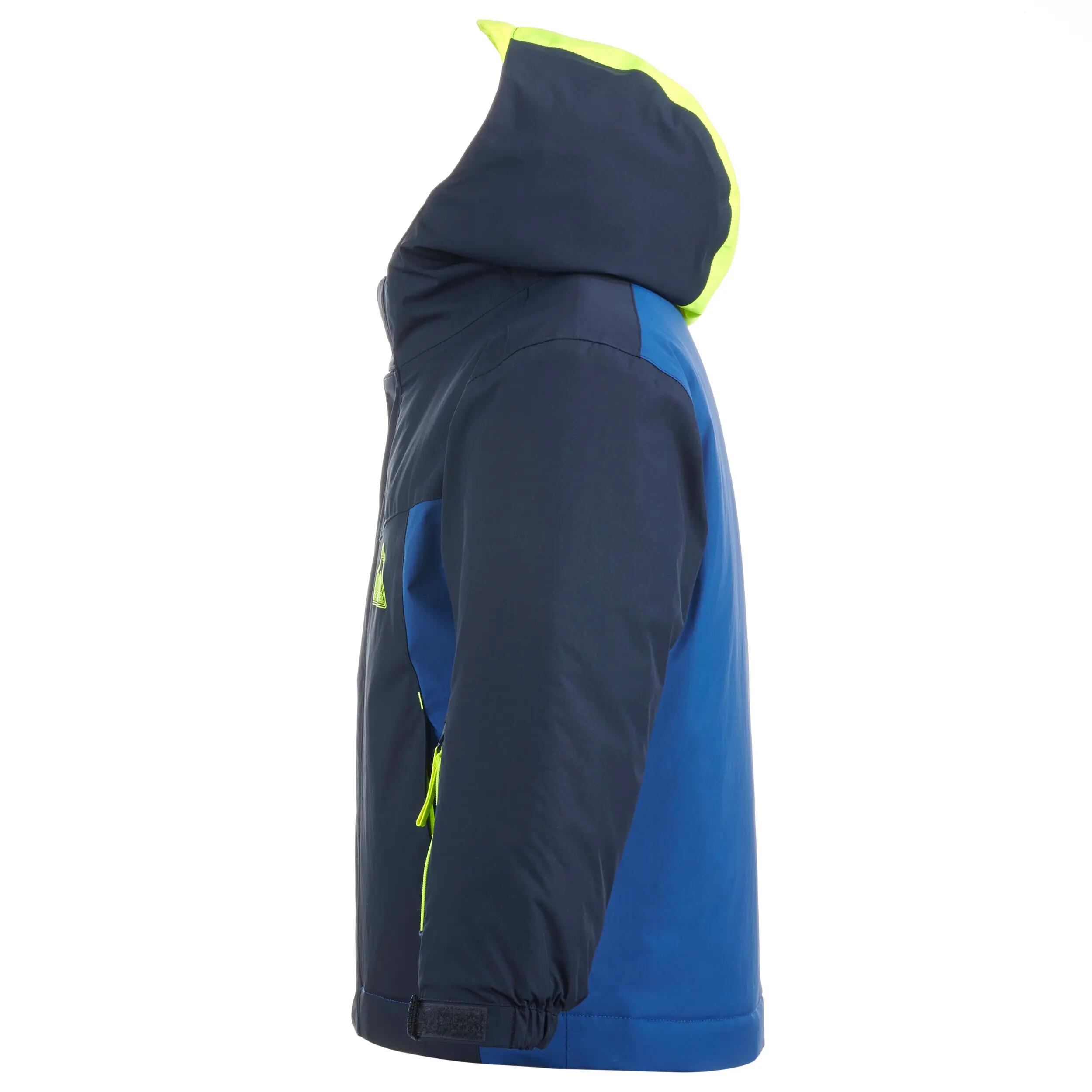 CHILDREN'S SKI JACKET PNF 500 - NAVY 4/14