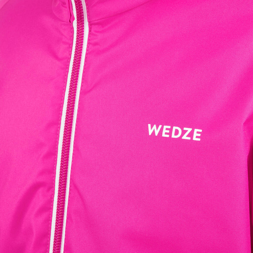Veste de ski enfant chaude et imperméable - 100 rose
